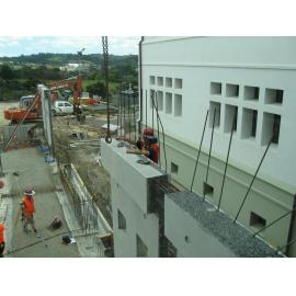 Library, Auckland campus. Library Extension, construction, December 2008