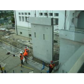 Library, Auckland campus. Library Extension, construction, December 2008