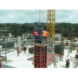 Library, Auckland campus. Library Extension, construction, December 2008