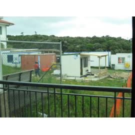 Library, Auckland campus. Library Extension, construction, December 2008