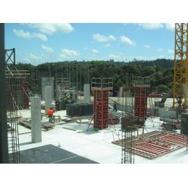 Library, Auckland campus. Library Extension, construction, December 2008