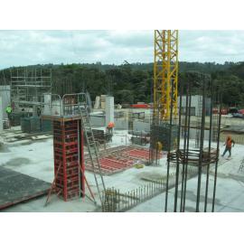 Library, Auckland campus. Library Extension, construction, December 2008