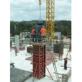 Library, Auckland campus. Library Extension, construction, December 2008