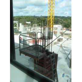 Library, Auckland campus. Library Extension, construction, December 2008