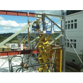 Library, Auckland campus. Library Extension, construction, January 2009