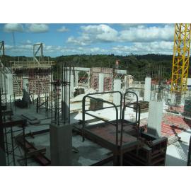 Library, Auckland campus. Library Extension, construction, January 2009
