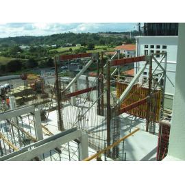 Library, Auckland campus. Library Extension, construction, January 2009