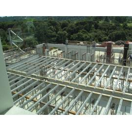 Library, Auckland campus. Library Extension, construction, January 2009