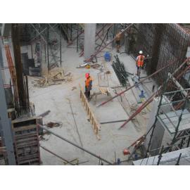 Library, Auckland campus. Library Extension, construction, January 2009