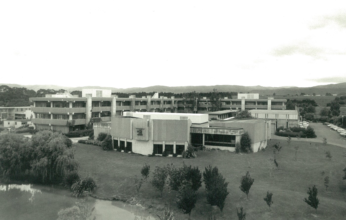 The Agricultural and Horticultural Sciences Building Complex in the 1980s.